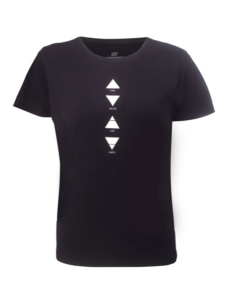 2117 TWENTYONE SEVENTEEN T-Shirt Apelviken WMS T-SHIRT (010)Black S