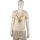 ANDRÉ ZECHMANN Deer Damen kurzarm T-Shirt Beige Gr. 34/XS