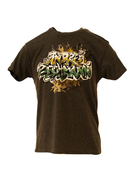 ANDRÉ ZECHMANN BASIC P GRAFITY S/S T-SHIRT LORDS CHARCOAL HEATHER XL