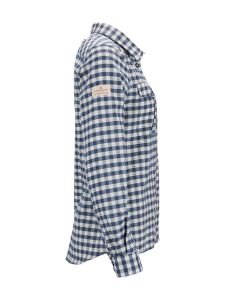 AMUNDSEN FLANNEL Shirt Damen Hemd chequred blue S