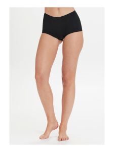 ATHLECIA Mucht 2er Pack Damen Seamless Hot Pants Unterwäsche Black Gr. XXS/XS