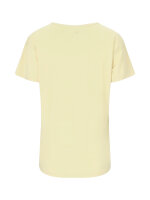 ATHLECIA Lizzy W Slub S/S Tee Damen T-Shirt Lemon Icing Gr. 38