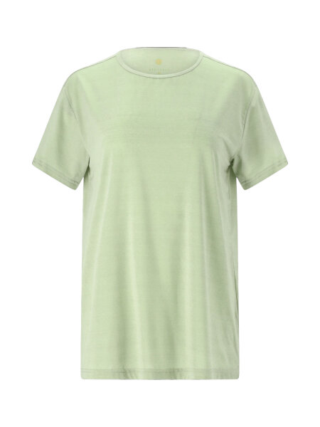 ATHLECIA Lizzy W Slub S/S Tee Damen T-Shirt Green Lily Gr. 38