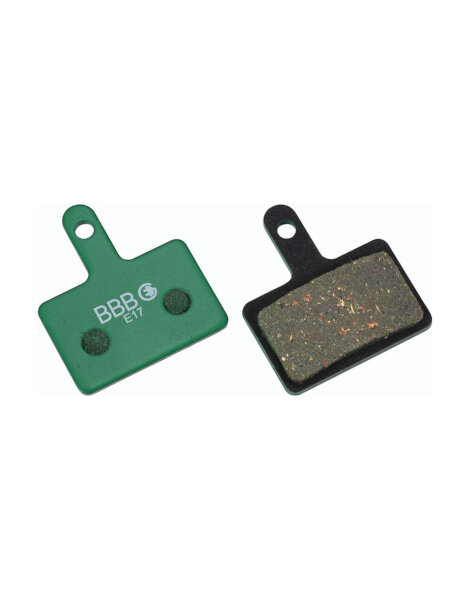 BBB BBS-53E DISCSTOP E-BIKE BREMSBELAG für SCHIMANO DEORE BR-M525,575 grün