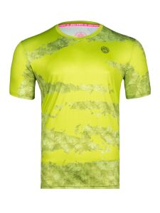 BIDI BADU SINDO TECH TEE Jungen T-Shirt (LMDBL)lime, Dark Blue Gr. 128/8J