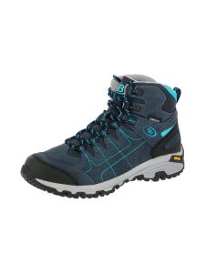 BRÜTTING Hochwurzen Damen Wanderschuhe hoch marine/türkis EU 36