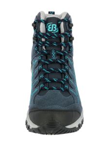 BRÜTTING Hochwurzen Damen Wanderschuhe hoch marine/türkis EU 36