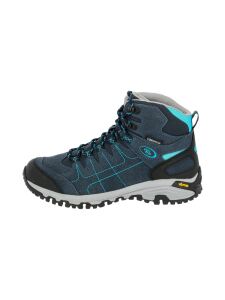 BRÜTTING Hochwurzen Damen Wanderschuhe hoch marine/türkis EU 36
