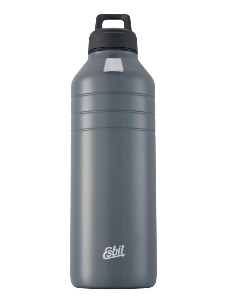 ESBIT MAJORIS Edelstahl Trinkflasche mit Sport Verschluss cool grey 1380 ml