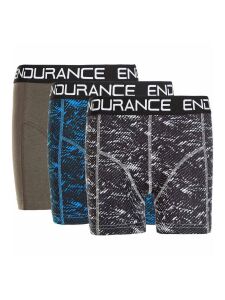 ENDURANCE Olpino Jr. Boxer Shorts 3-pack Kinder Unterhosen B (2146)Directoire Blue Gr. 8-10J