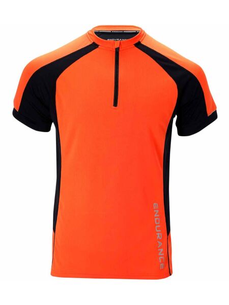 ENDURANCE Jake M Cycling / MTB / RAd S/S Tee Herre | M | orange