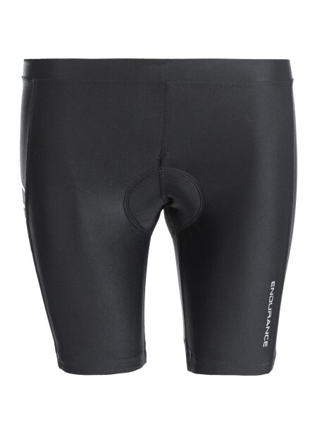 ENDURANCE Gorsk Jr. Unisex Short Cycling Tights XQ | 152/12J | schwarz