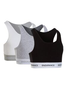 ENDURANCE Vibow Jr. Kinder Sports Bra  3-Pack G | 8-10J | mehrfarbig