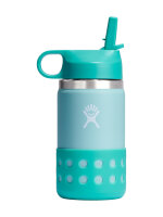 HYDRO FLASK 12 OZ KIDS WIDE MOUTH STRAW LID & BOOT...