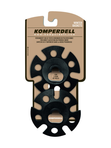 KOMPERDELL Winterteller XL Stock Zubehör | 100 | schwarz