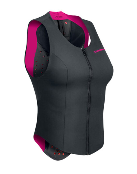 KOMPERDELL Air Vest Protektor Wintersport / Bike schwarz pink XXS