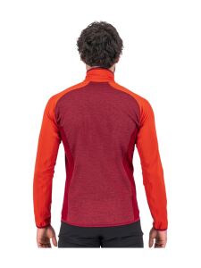 KARPOS Odle Herren Fleece Biking Red/Grenadine Gr. M