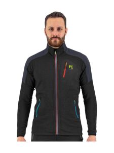 KARPOS Puez Herren Fleece Skitouren Midlayer Black/India Ink Gr. M