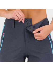 KARPOS Santa Croce Zip-Off Pants Damen Outdoor Hose SKY CAPTAIN/BLUE ATOLL 38