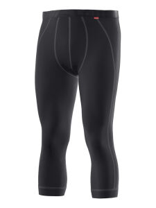 LÖFFLER Herren Unterhose 3/4 Transtex Warm schwarz Gr. 46/XS