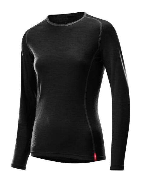 LÖFFLER Shirt Langarm Transtex Merino Damen Skiunterwäsche | 42 | schwarz