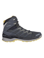 LOWA Innox Pro GTX Mid Herren Wanderschuhe stahlblau/senf UK 10