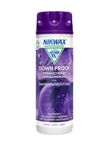 NIKWAX Down Waterproof 300ml Imprägnier-Waschmi Violett