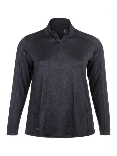 Q SPORTSWEAR Juliette W Embossed Midlayer | Q3/50 | schwarz