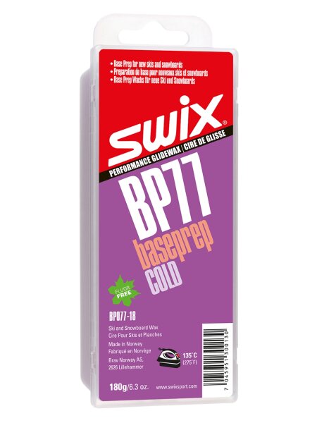 SWIX BP77 hard, 180 g Skiwachs violet