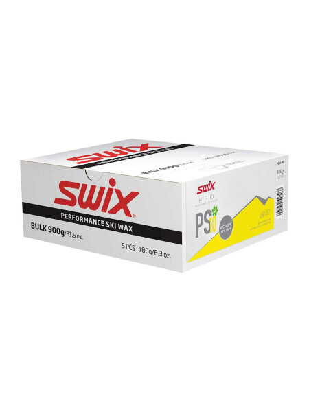 SWIX PS10 Yellow, 0°C/+10°C, 900g Skiwachs Yellow