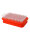 SWIX T161BBrush rectangular, white nylon Strukturbürste Skiservice Zubehör rot weiss