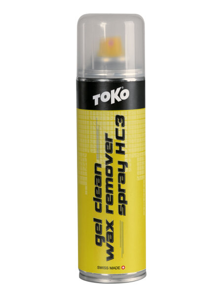 TOKO Gel Clean Spray HC3 250ml Skiservice Zubehör yellow