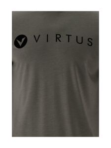 VIRTUS Edwardo Logo Herren T-Shirt Dark Shadow M