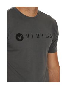 VIRTUS Edwardo Logo Herren T-Shirt Dark Shadow M