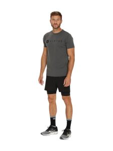 VIRTUS Edwardo Logo Herren T-Shirt Dark Shadow M