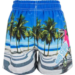 ZIGZAG Dino Boardshorts Kinder Badeshorts | 104/4J | mehrfarbig