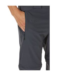 WHISTLER Gerdi Herren Zip Off Outdoor Hose Asphalt S