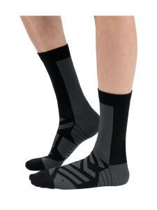 ON Performance High Sock M Black | Shadow Gr. 46-47