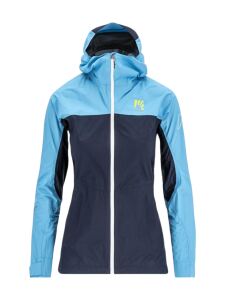 KARPOS Lot Rain Damen Regenjacke Sky Captain/Blue Atoll L