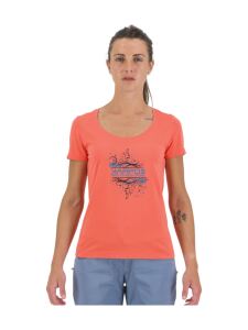 KARPOS CROCUS Damen T-Shirt Hot Coral Gr. L