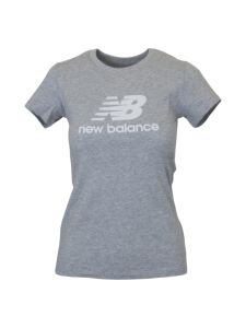 NEW BALANCE Essentials Stacked Logo Damen T-Shirt