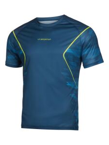 LA SPORTIVA Pacer Herren T-Shirt Storm Blue/Maui Gr. S