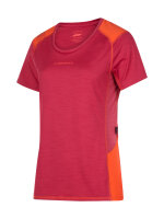 LA SPORTIVA Compass Damen T-Shirt Velvet/Cherry Tomato Gr. XS