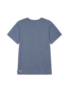 PICTURE Basement Cork Tee Herren T-Shirt Dark Blue Melange Gr. XL
