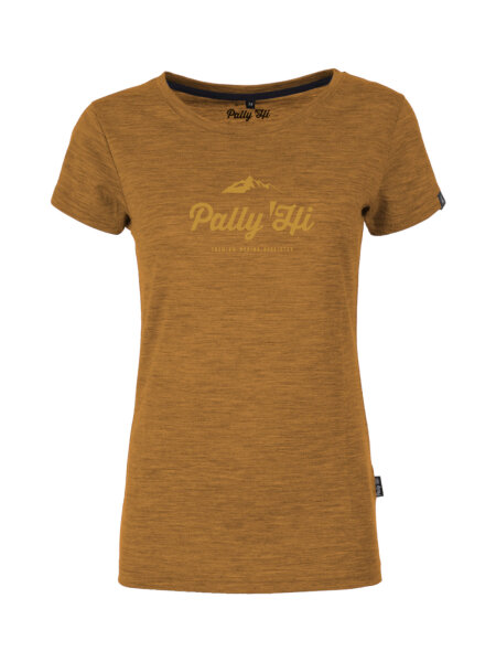 PALLY HI CLASSIC PEAK LOGO Damen T-Shirt | L | gelb