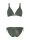 BRUNOTTI Hanaley-Satin Damen Bikini Deep Olive Gr. 38