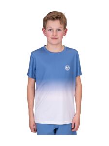 BIDI BADU Crew Gradiant Jr Tee Jungen Shirt blue-white Gr. 140/10J
