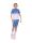 BIDI BADU Crew Gradiant Jr Tee Jungen Shirt blue-white Gr. 140/10J