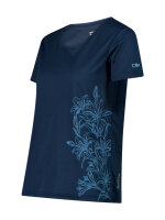 CMP Damen T-Shirt BLUE-CIELO 36