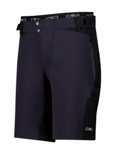 CMP Herren Freebike Bermuda Hose mit Sitzpolster Antracite Gr. 48